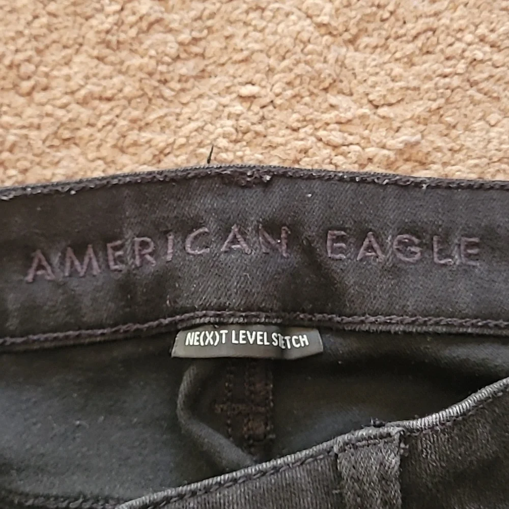 Black American Eagle Jeans - Picture 4 of 4